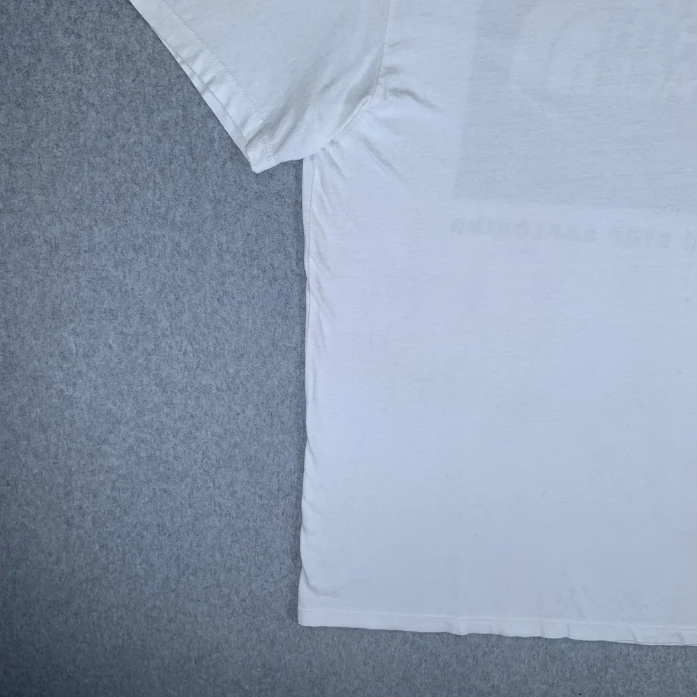 The North Face Shirt Mens Medium White Logo Graphic Tee Outdoor